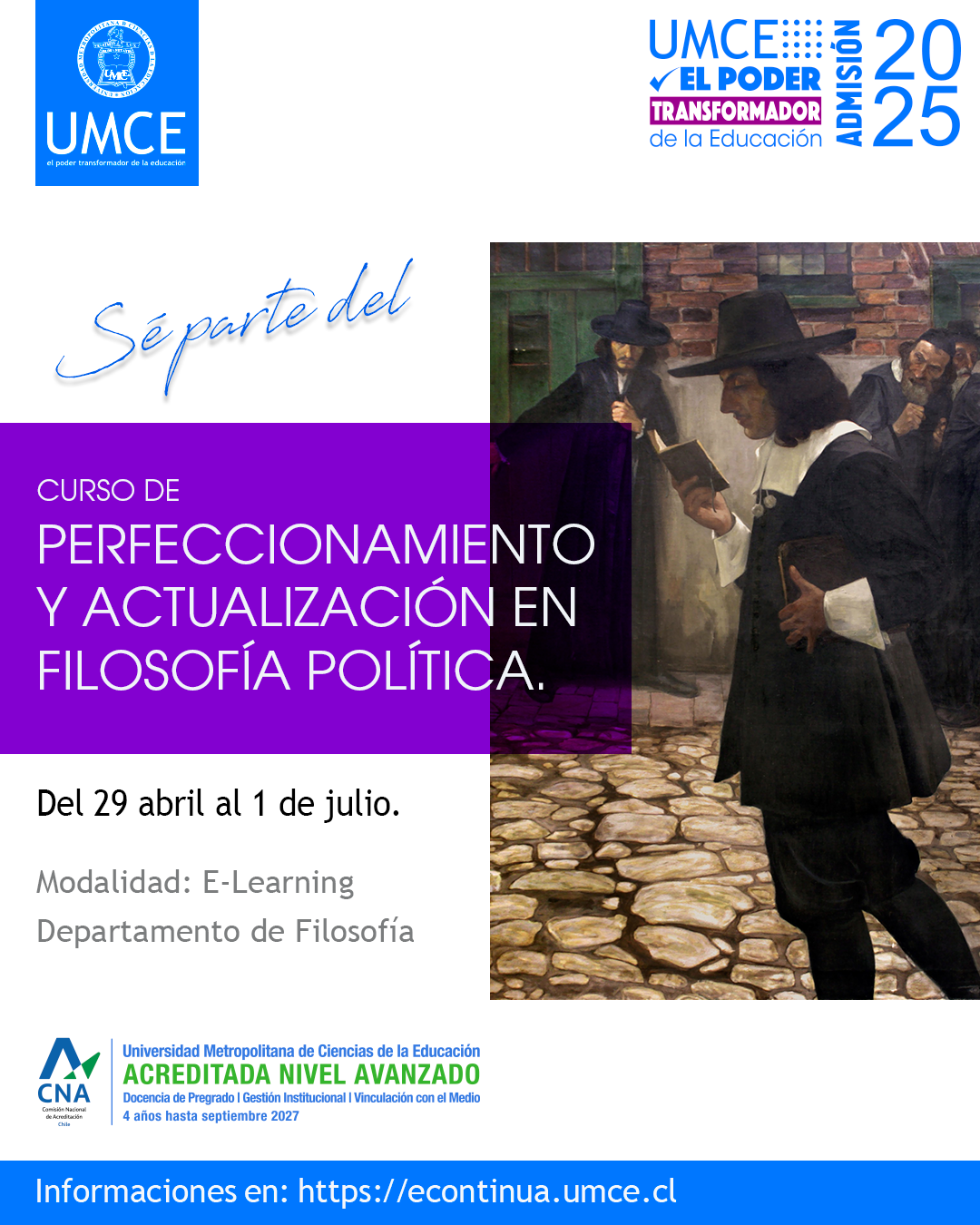 Curso Perfeccionamiento y actualizacion en filosofia politica