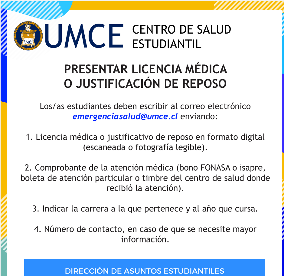 licencia justificacion reposo