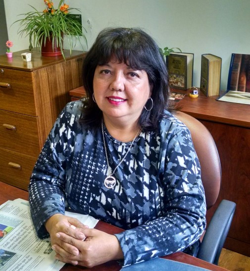 Sandra Concha, Secretaria de Biblioteca
