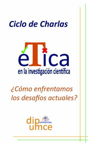 afiche informativo ciclo etica