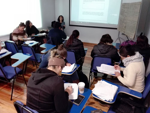 Trabajadoras de INTEGRA de seis regiones participan en nueva jornada presencial del proyecto de Técnicos en Educación Parvularia UMCE — tns1 ade