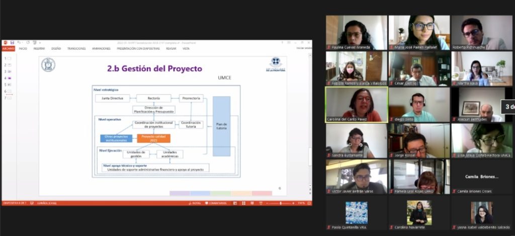 Reunión de socialización de inicio del proyecto con autoridades.