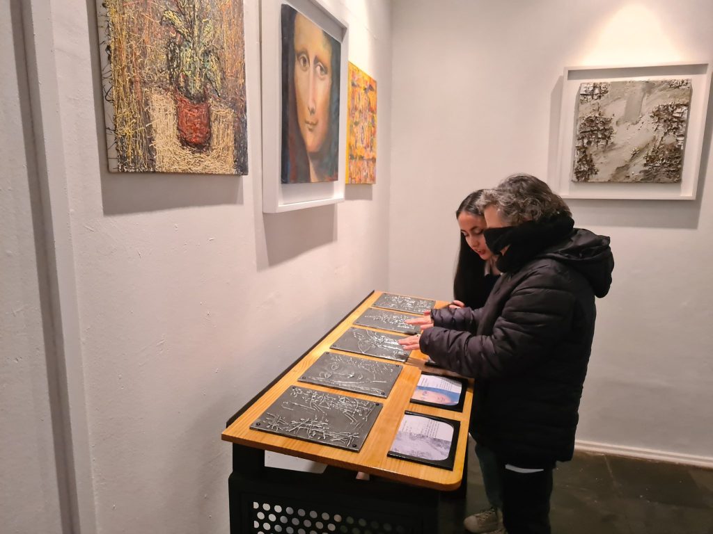 Foto archivo: Proyecto de VcM galería de relieves escultóricos para personas ciegas y de baja visión