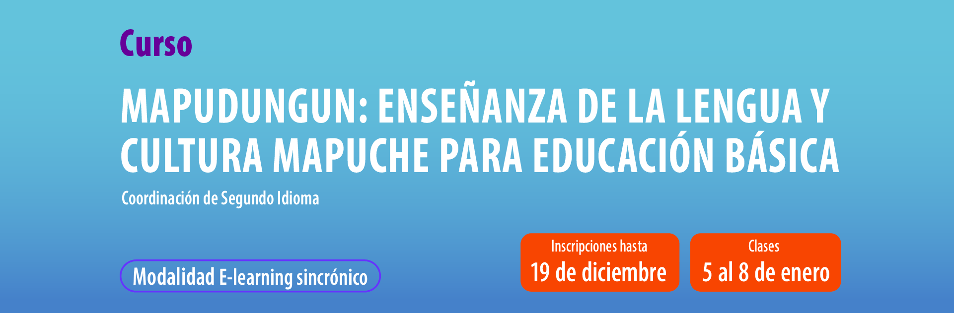 17 Mapudungun Enseñanza de la Lengua y Cultura Mapuche