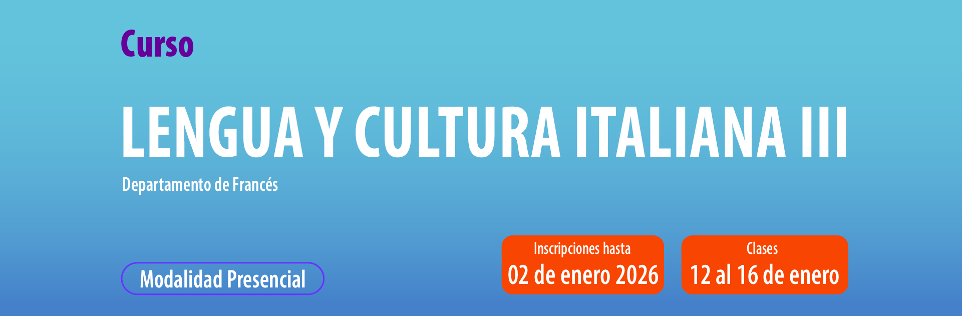 29 Lengua y Cultura Italiana III