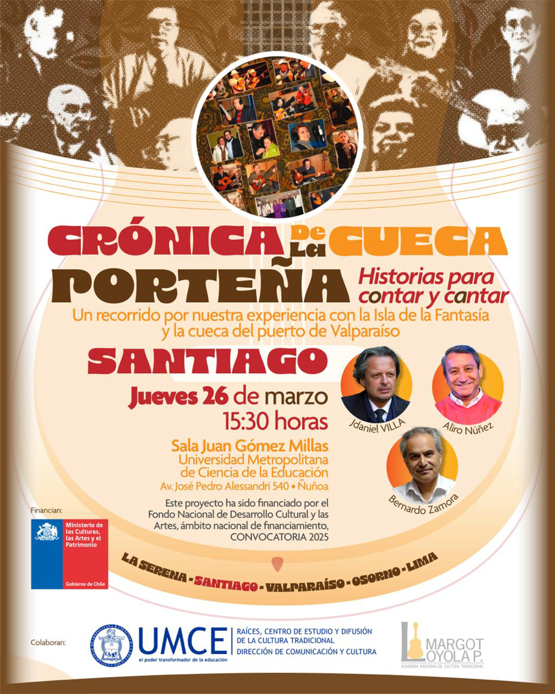 Ponencia crónica de la cueca porteña: historias para contar y cantar