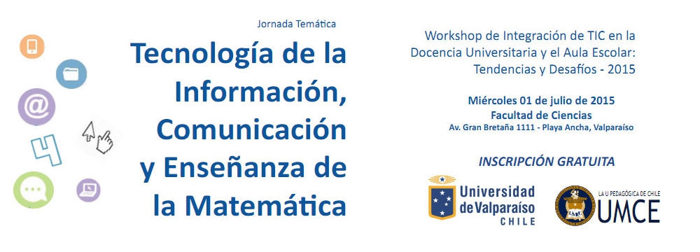 Comienza cuarta versión del “Workshop de Integración de TIC en la docencia” e1479c60fc7d7f4f708d42f869f837c8 aa7