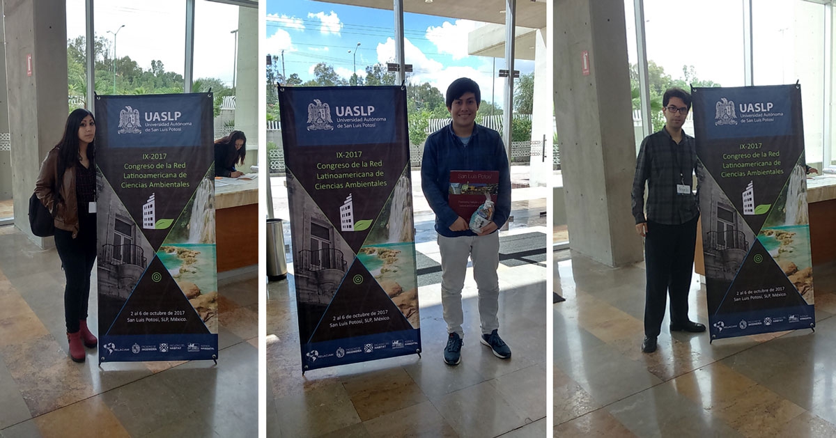 Valentina Domínguez, Felipe Rivera y Ángelo Neira.