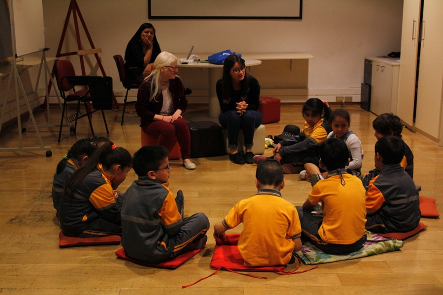 Estudiantes UMCE realizan cuentacuentos inclusivo en Museo de la Memoria 42433d914d50be2debde725181e28d45 1f7