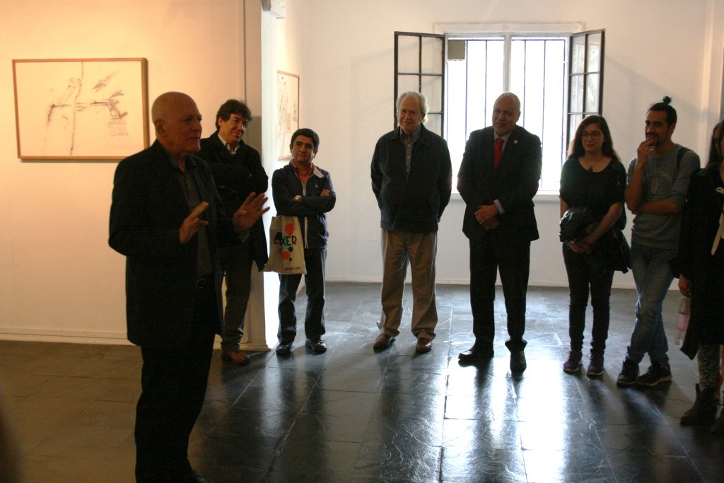 El conflicto y la guerra son tema central en exposición de Eugenio Téllez en la UMCE 90a35d32256d8c8d4251371c8b19c6f0 a72