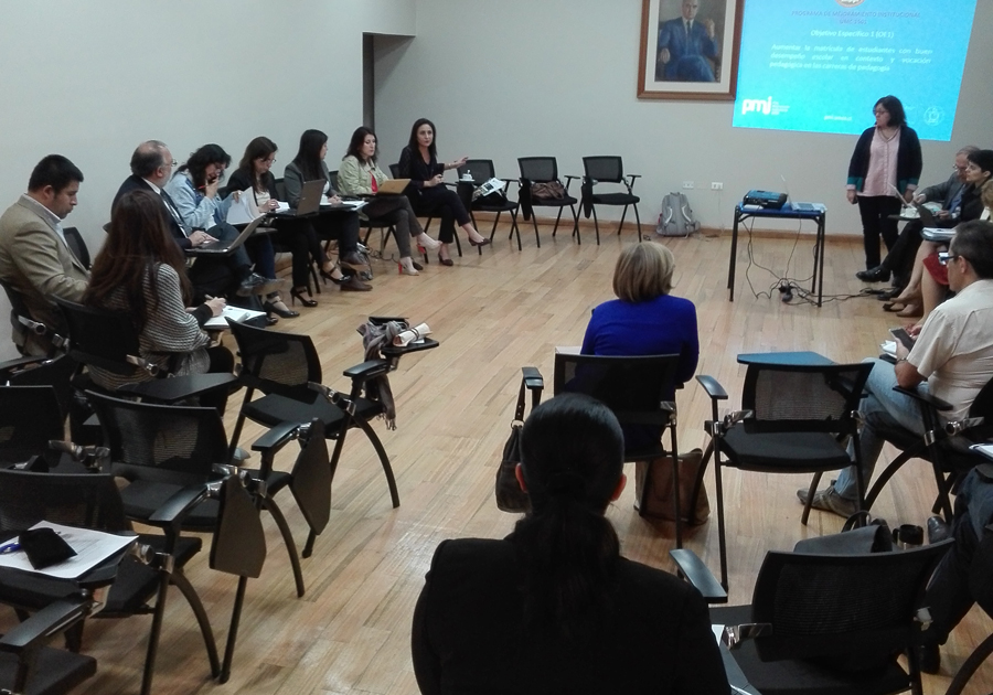 Proyecto UMC1501 – PMI: “una propuesta académica propia, con personalidad UMCE, identidad UMCE, y vuelo UMCE” UMCE — pmi11 231