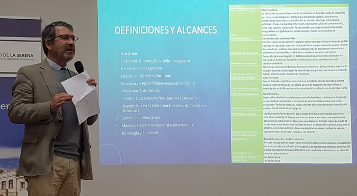 Primer Encuentro de Investigadores de las Universidades Estatales en La Serena UMCE — red uls 701