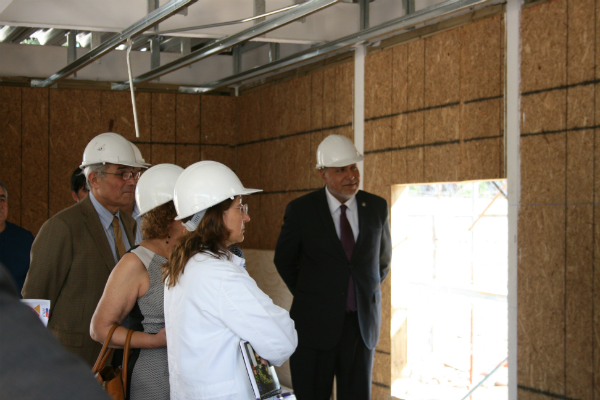 Autoridades visitan en terreno avance de la construcción de nuevo jardín infantil y sala cuna JUNJI en Campus Joaquín Cabezas UMCE — jardin2 025