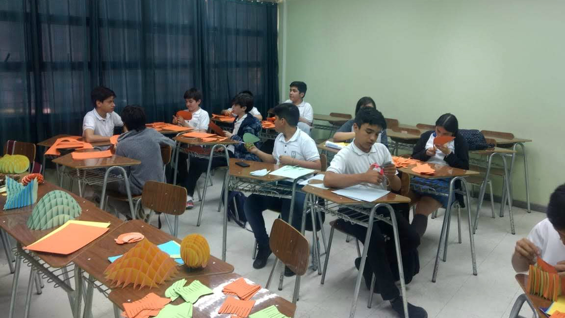 Segunda versión de Encuentro Geometría y Topología: Escuelas y Liceos de Chile en la UMCE contó con experiencias de expertos e innovadores talleres UMCE — 4 geo d9e