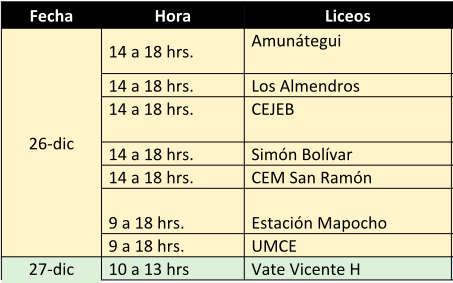 UMCE &mdash; Imagen 1 PACE UMCE af8