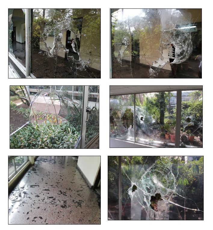 UMCE &mdash; fotos ataque rectoria 2b7