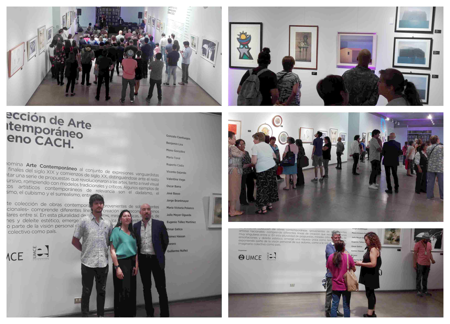 “Colección de Arte Contemporáneo Chileno” UMCE llega a Centro Cultural Juan Estay de Puente Alto UMCE — contemp 5a4