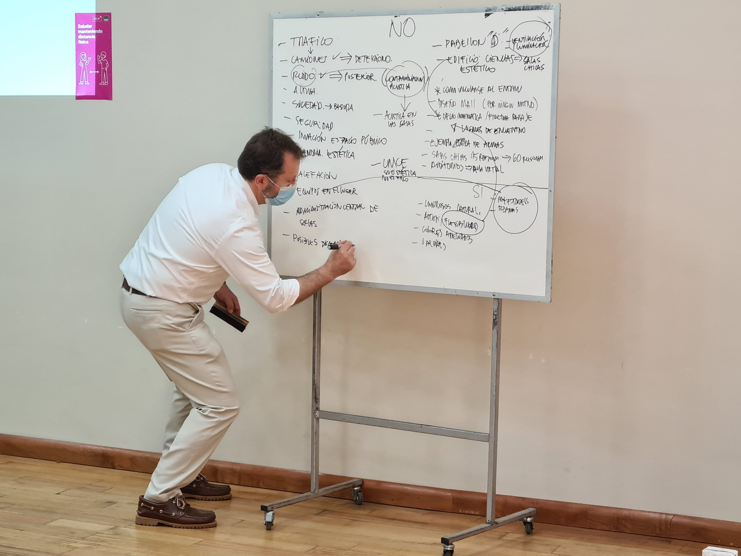 De forma inédita, comunidad UMCE y vecinos/as del campus Macul participan en diseño de anteproyecto de nuevo edificio UMCE — 20210928 110623 c16 scaled