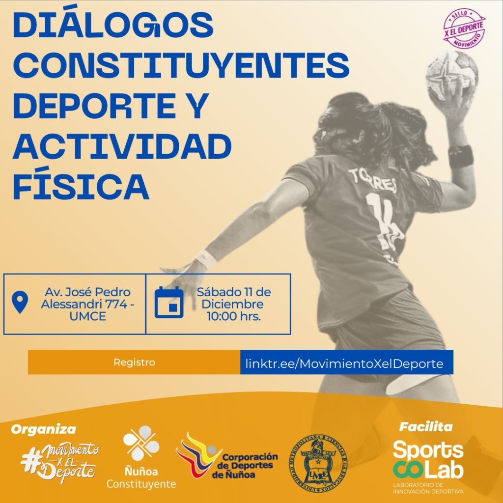 Invitan a participar en los Diálogos constituyentes: Deporte y actividad física en la UMCE 09e5614e03d511bf65c929aaef72faf5 e2d