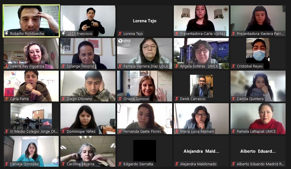 Depto. de Educación Diferencial realiza encuentro sobre experiencias de inclusión de personas sordas en educación superior y ámbito laboral 852c2fa5e5468761c3ae8b796ca9be85 d5a