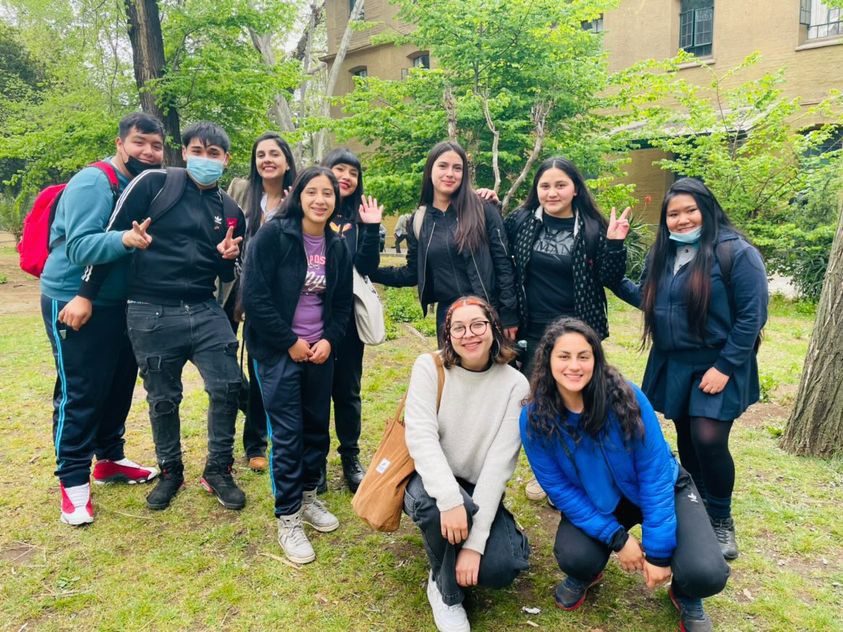 Estudiantes del Liceo Rigoberto Fontt visitan la UMCE 178c309727ebc158483dbf79ec491077 eab