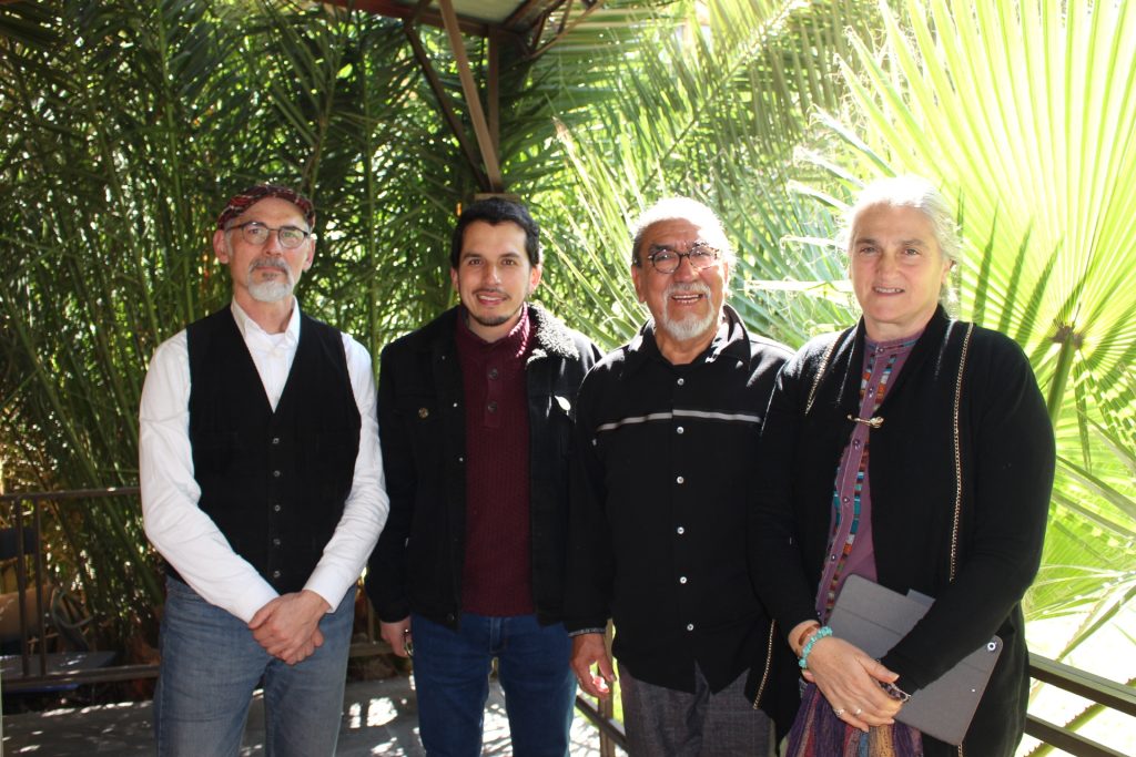 Cantautora italiana Silvia Balducci y fundador de Illapu, Osvaldo Torres, se reúnen con estudiantes de Música 4adf58fb300074ff8a293c2e3ed27c3f 7e4