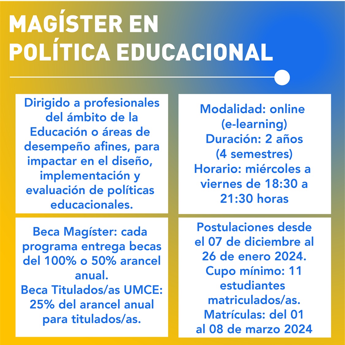 UMCE &mdash; Magster en Poltica 02 d5d