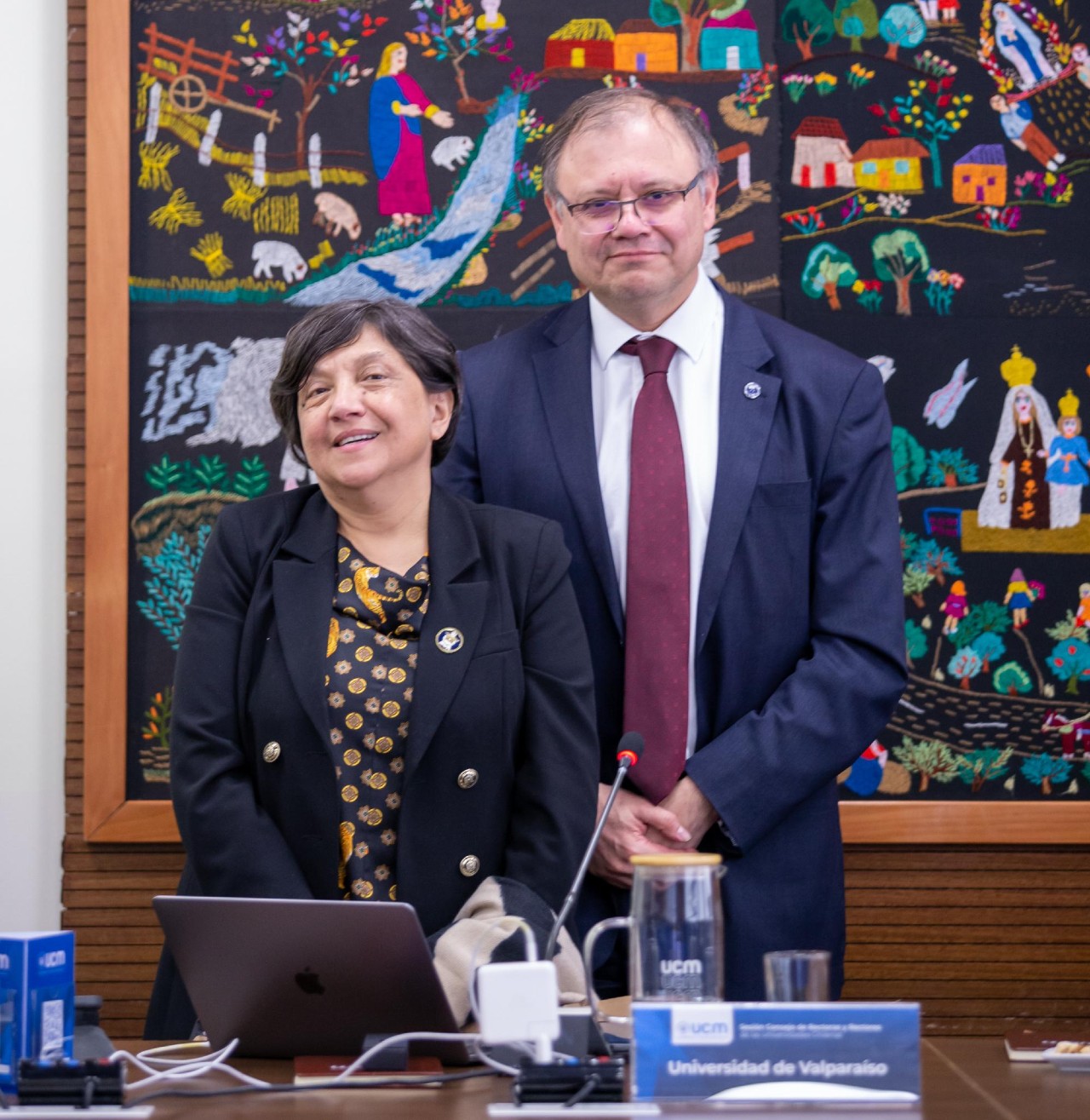 UMCE &mdash; rectora araya rector corrales 6e8