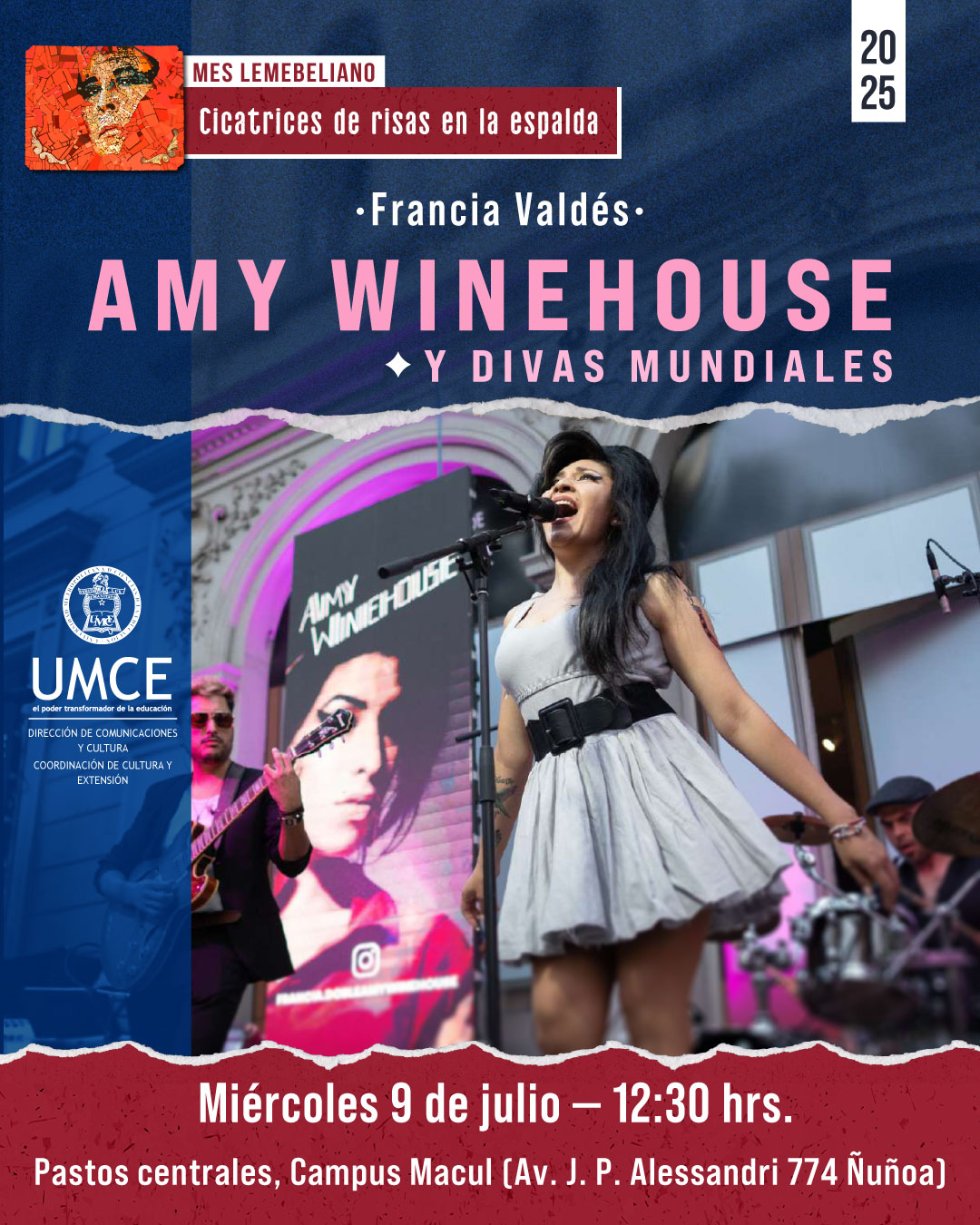 Mes Lemebeliano – Amy Winehouse – Francia Valdés