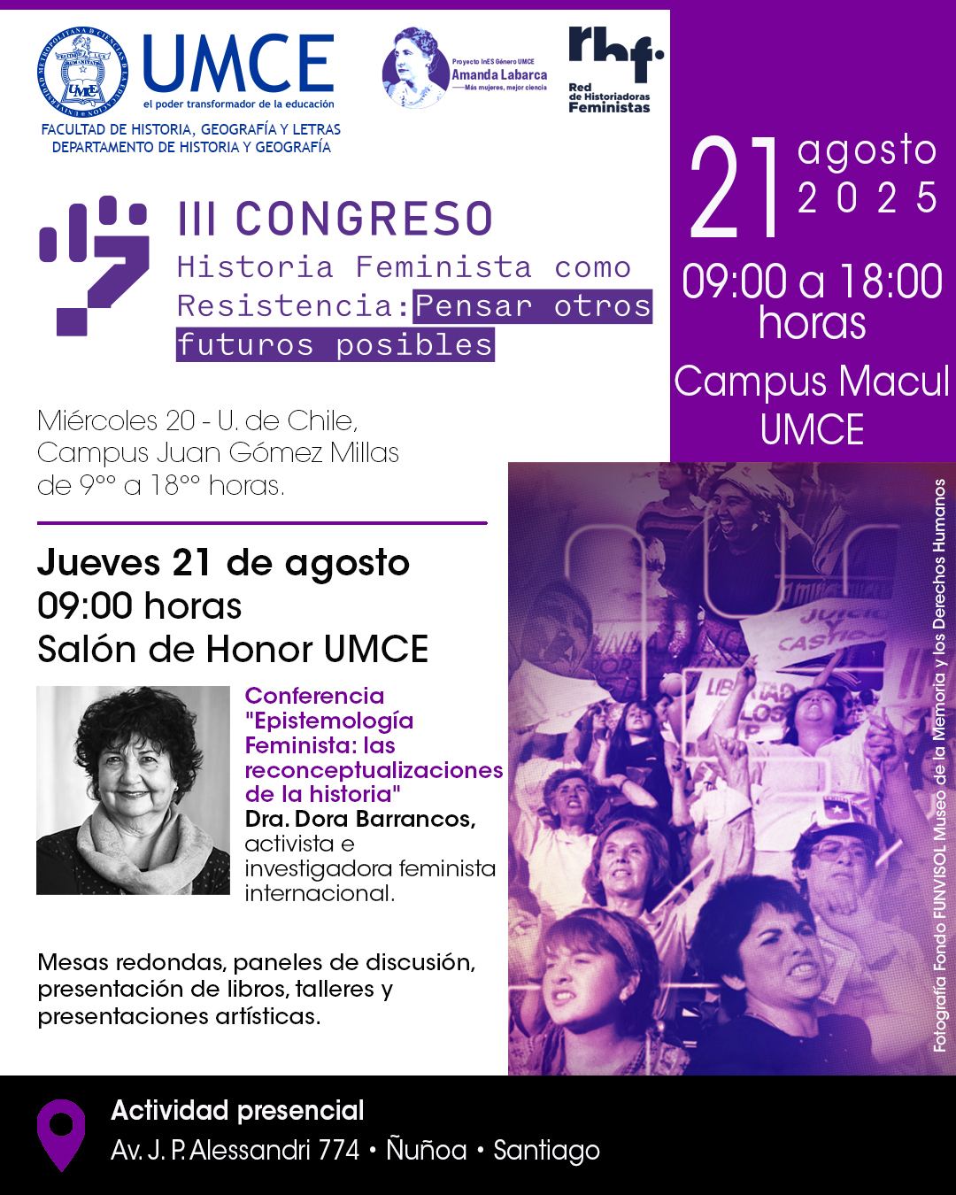 III Congreso – Historia Feminista como Resistencia