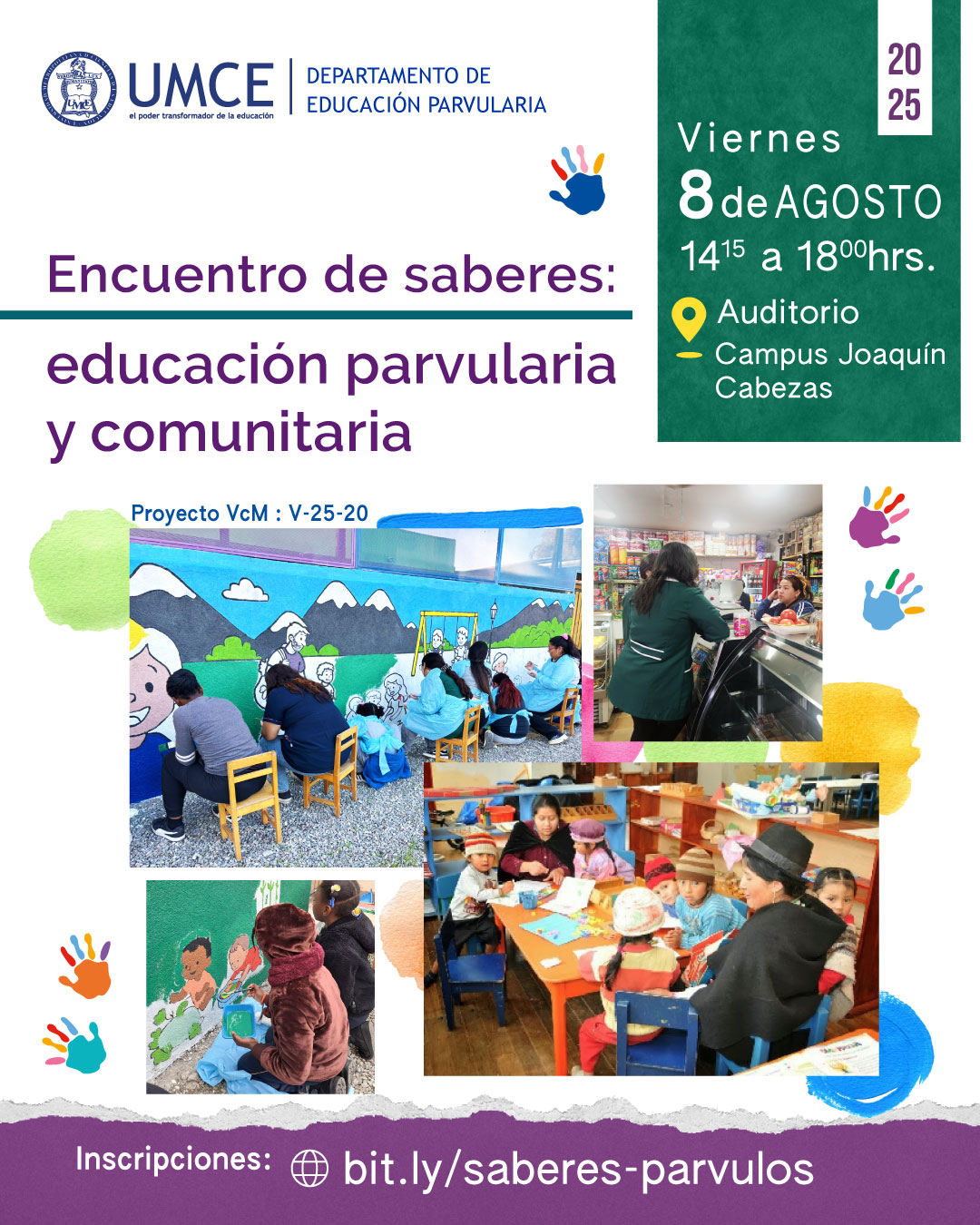 Encuentro Saberes Educación Parvularia