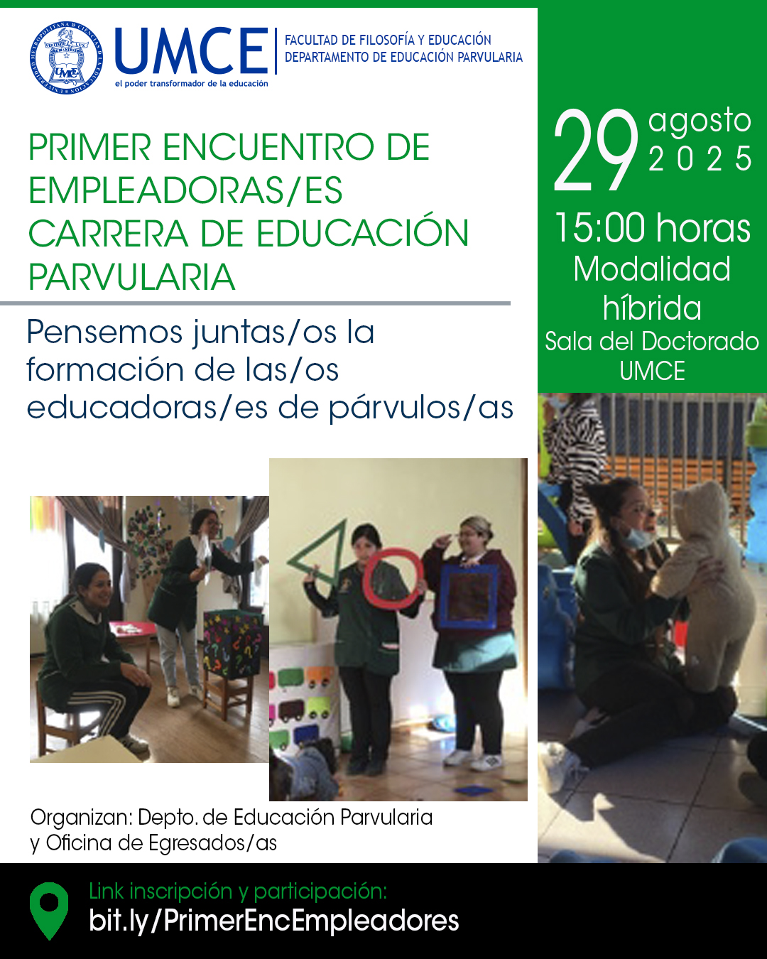 Primer Encuentro de Empleadores – Carrera de Educación Parvularia