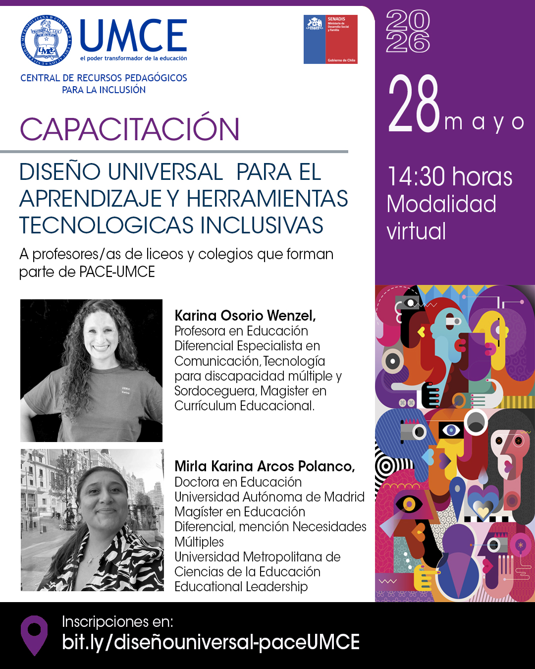 Capacitación  Diseño universal para aprendizaje y herramientas tecnológicas inclusivas CREPPI