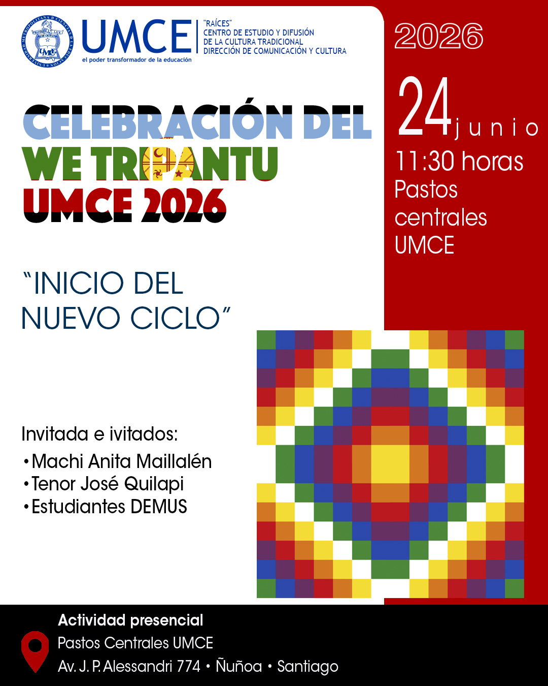 Celebración del We tripantu 2026