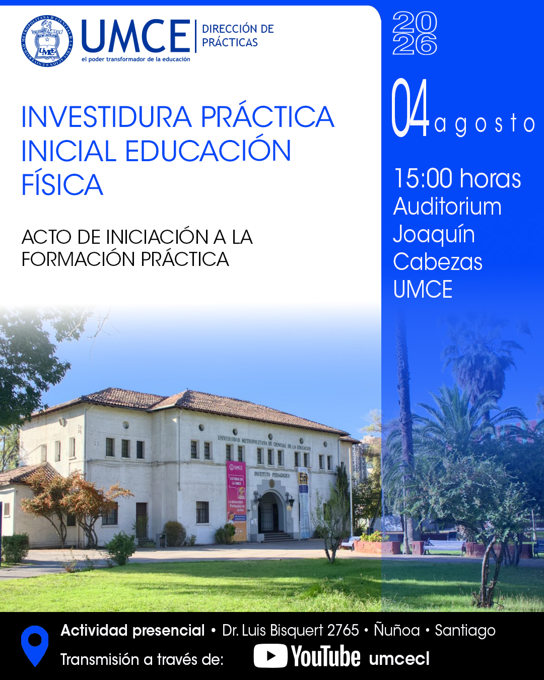 CEREMONIA DE INVESTIDURA PRÁCTICA INICIAL EDUCACION FÍSICA CEREMONIA DE INVESTIDURA PRÁCTICA INICIAL EDUCACION FÍSICA