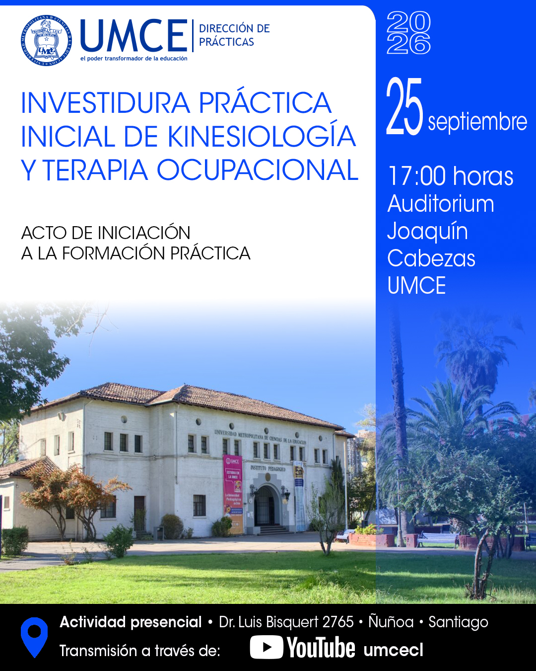 INVESTIDURA PRACTICA INICIAL KINE-TO INVESTIDURA PRACTICA INICIAL KINE-TO