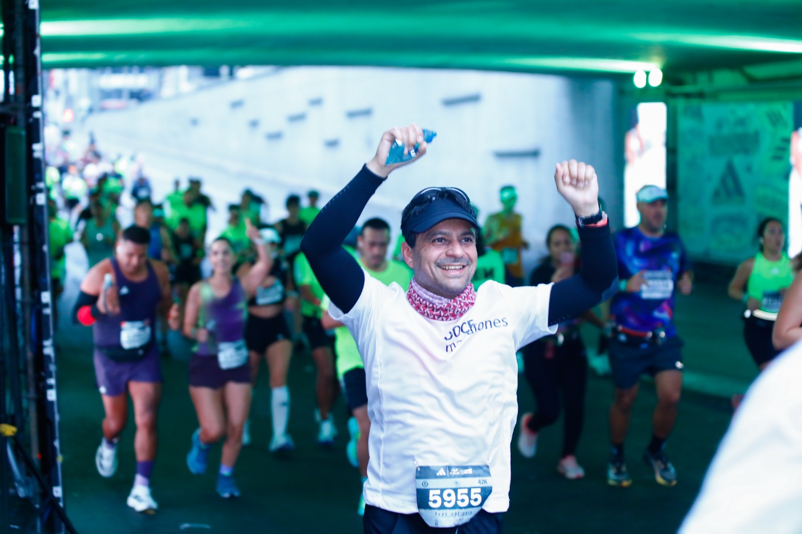 Nelson Sepúlveda, secretario académico del Departamento de Física de la UMCE, se propuso completar doce maratones oficiales en doce meses durante 2026.
