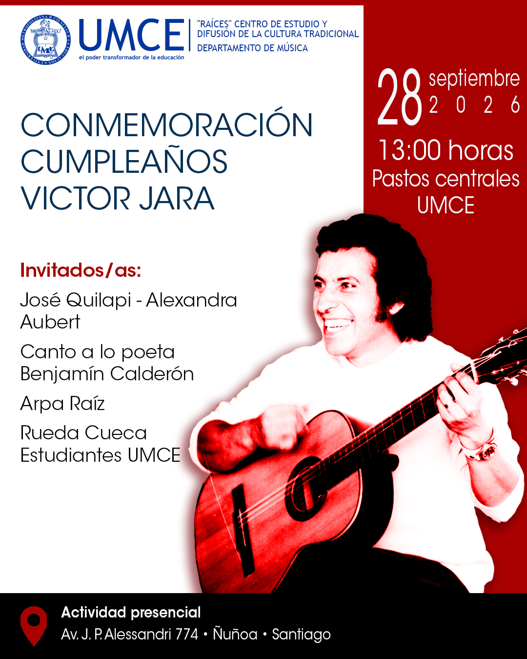 Conmemoración Victor Jara Conmemoración Victor Jara