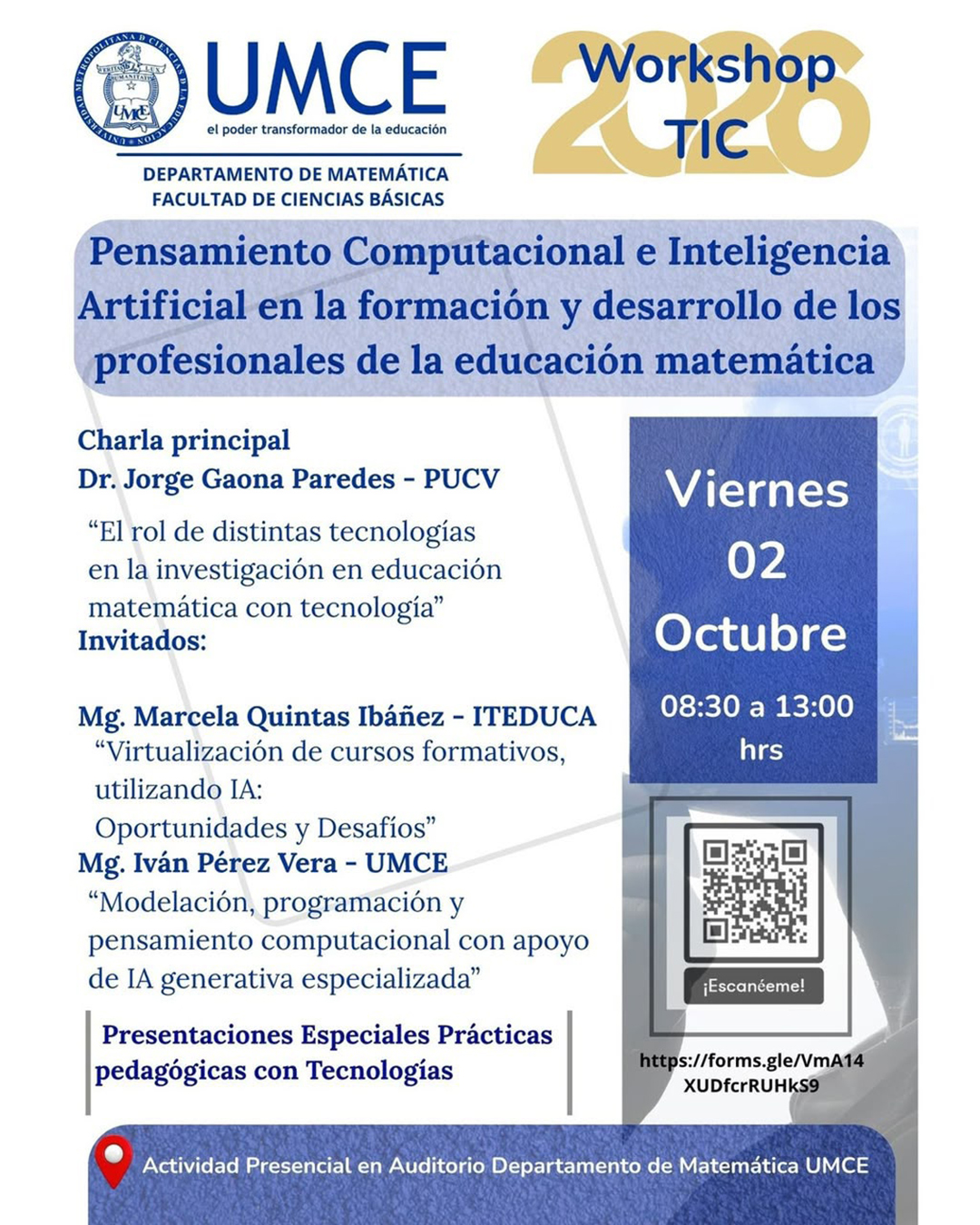 Workshop TIC 2026 Workshop TIC 2026