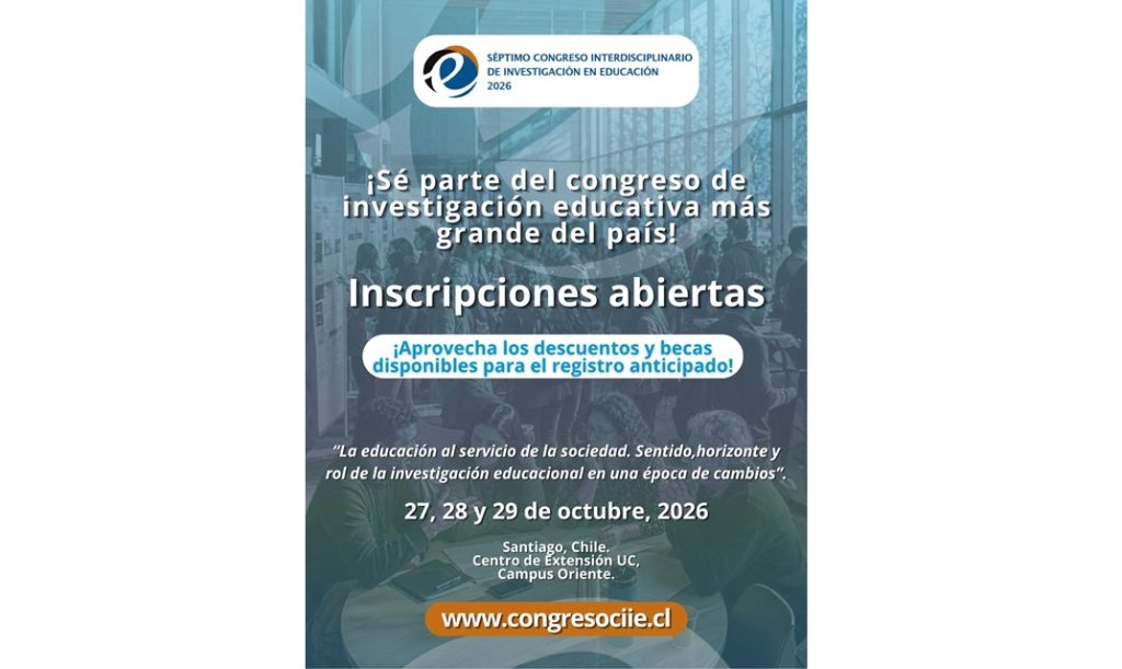 Se abren las inscripciones para participar del congreso de investigación educativa más grande del país Flyer inscripciones CIIE